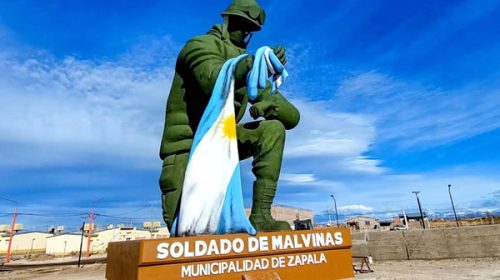 Los Héroes de Malvinas ya tienen su monumento que los homenajea en la Patagonia