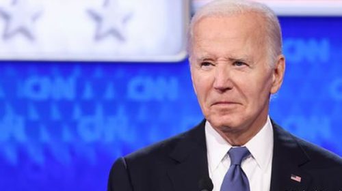 Biden afirma a demócratas que seguirá su lucha contra Trump