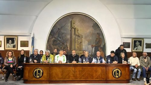 La CGT se reúne para evaluar los pasos a seguir después de promulgación de la Ley Bases