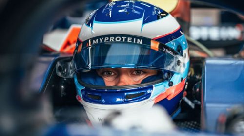 Franco Colapinto completó una satisfactoria prueba de F1