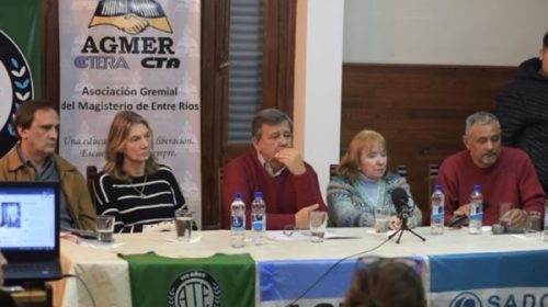 Gremios entrerrianos anunciaron un paro y movilización para este jueves