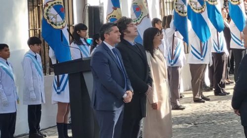 Desde San Juan, Milei respaldó a Pettovello y acusó a la izquierda de “empobrecer al país”