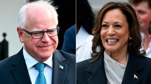 Kamala Harris eligió a su candidato a vicepresidente