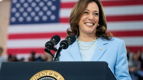 Kamala Harris recibe los votos para ser candidata demócrata