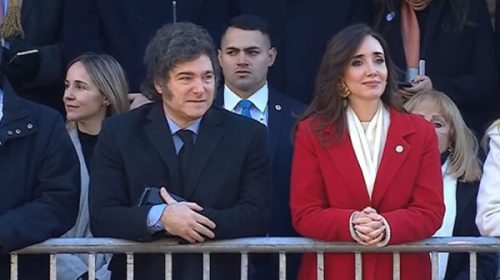 Milei y Villarruel vuelven a mostrarse juntos pese a las tensiones