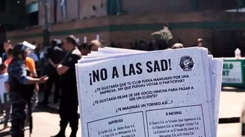 Fuerte ida y vuelta entre Cúneo Libarona y la Asociación del Fútbol Argentino por las SAD
