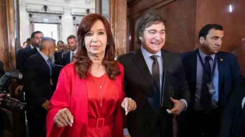 Milei respondió a Cristina y destacó los niveles de depósitos en dólares