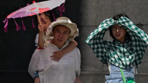 China y Japón batieron récords de altas temperaturas