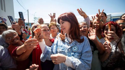 El kirchnerismo salió en coro a candidatear a Cristina a presidenta del Partido Justicialista