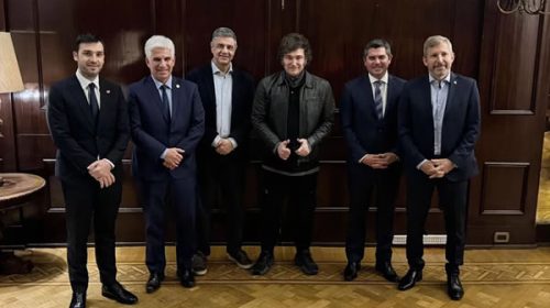 Frigerio, entre los gobernadores que tuvieron almuerzo “de agenda abierta” con Milei