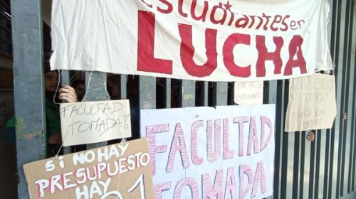 Más de 10 universidades de todo el país realizan tomas desde este martes por mayor presupuesto universitario Más de 10 universidades de todo el país realizan tomas desde este martes por mayor presupuesto universitario