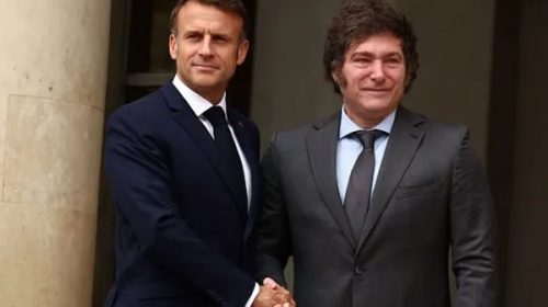 Macron visita la Argentina y defenderá ante Milei el rechazo francés al acuerdo comercial UE-Mercosur