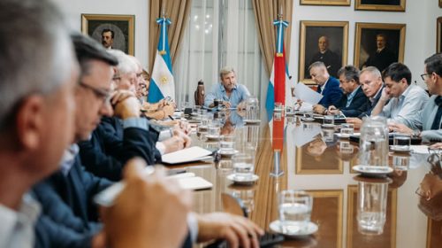 Frigerio analiza cambios en su gabinete