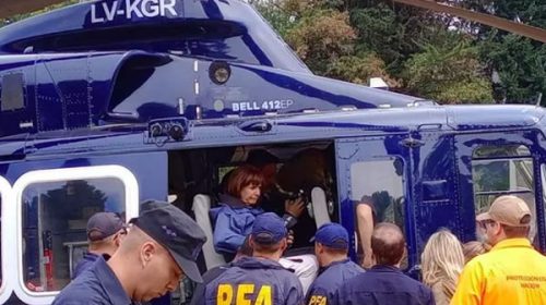 Bullrich viajó a El Bolsón ante la presión sobre el Gobierno por los incendios