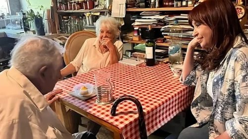 Mujica recibió a Cristina: “Vino a despedirse de un viejo amigo”