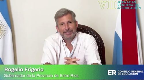 Frigerio convocó a recuperar el liderazgo educativo de Entre Ríos