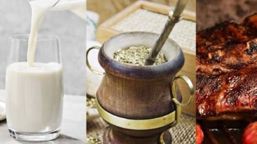 Informe: cayeron fuerte la producción y el consumo de leche, yerba y carne en 2024