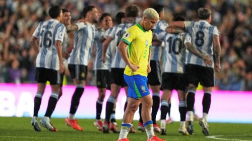 “Que nos respeten”: Rodrigo De Paul le respondió a Raphinha tras la goleada de Argentina frente a Brasil