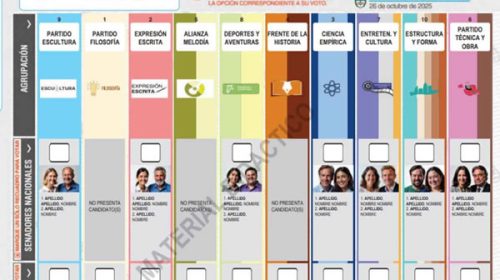 Así será la nueva forma de votar que tendrán los entrerrianos con la Boleta Única Papel