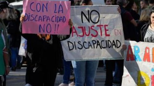 En la provincia también habrá movilizaciones en reclamo al veto a la Ley de Emergencia en Discapacidad