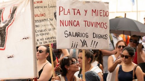AGMER quiere que el Gobierno reabra la paritaria salarial