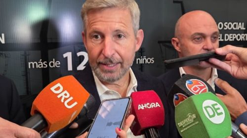 Frigerio anunció inversiones en salud pública, recorrió obras y opinó sobre el escándalo del gobierno nacional