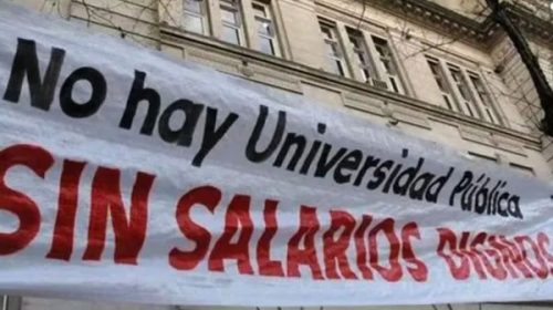 Es de 80% el acatamiento al paro universitario en Entre Ríos