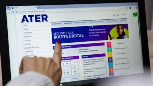 ATER destacó la buena respuesta de los contribuyentes a la implementación de la boleta electrónica