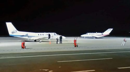 Tres aviones aterrizaron en Concordia para una nueva ablación de órganos en el Masvernat