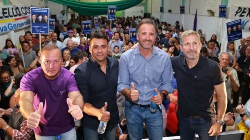 En campaña, Frigerio pidió acompañar la continuidad del rumbo político