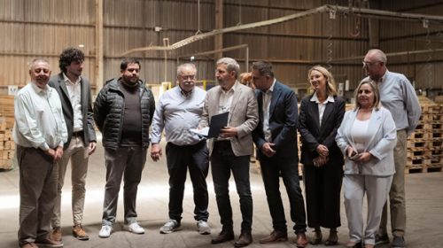 Frigerio destacó la generación de empleo y nuevas inversiones durante su visita a una empresa adherida al RINI