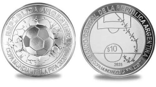 El Banco Central lanza una moneda conmemorativa por el Mundial 2026 El Banco Central lanza una moneda conmemorativa por el Mundial 2026