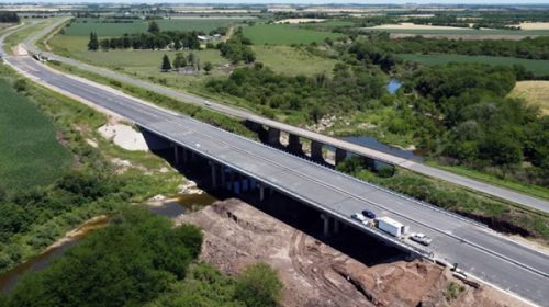 Vialidad detalló en qué tramos de la Autovía 18 se está interviniendo