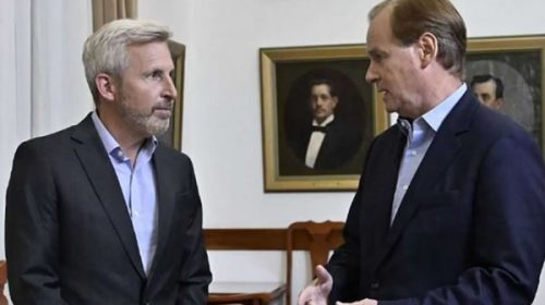 Frigerio convocó por primera vez a Bordet en su carácter de ex mandatario