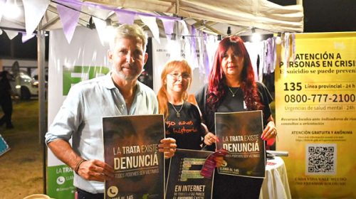 El Gobierno Provincial continúa con operativos de concientización contra la trata