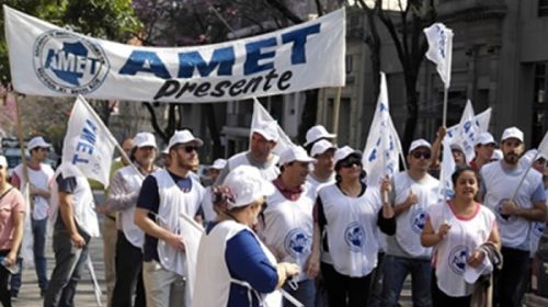 AMET adhiere al paro y marcha provincial de este viernes