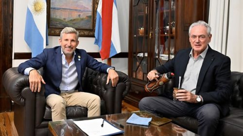 Atilio Benedetti asumió la presidencia del Ente Región Centro e Integración Regional