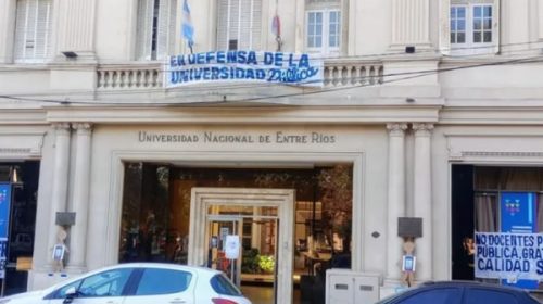 No docentes de UNER se suman a la semana de paro