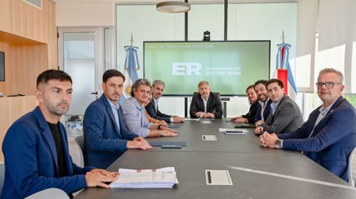 Frigerio dio inicio a cuatro obras de infraestructura con el Fondo Fiduciario