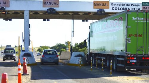 Rigen desde este viernes nuevos valores para los peajes de la Autovía del Mercosur