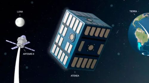 El microsatélite argentino cumplió con éxito su misión experimental en Artemis II