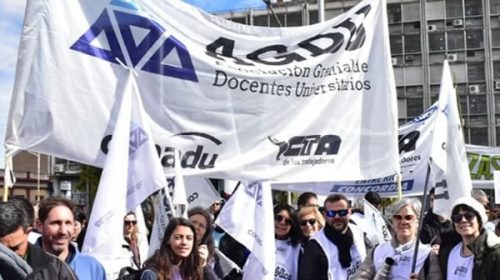 Docentes universitarios entrerrianos confirmaron adhesión a la semana de paro nacional
