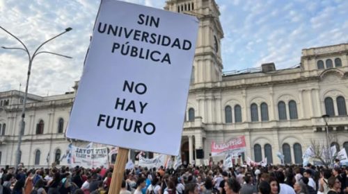 La Marcha Federal Universitaria se replica este martes en Entre Ríos