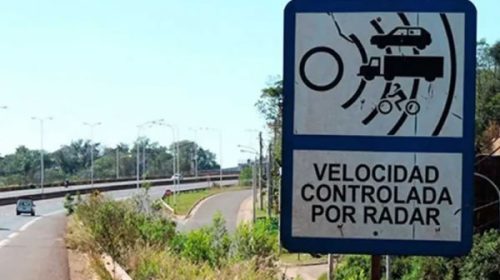 Rigen nuevos valores para las multas por exceso de velocidad en Entre Ríos