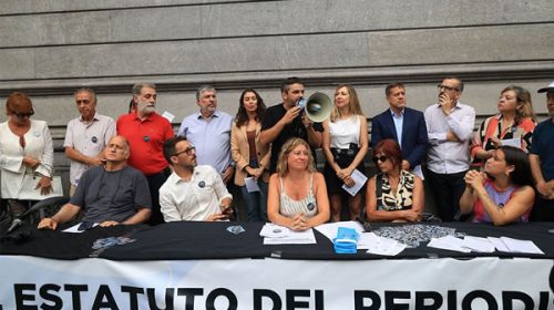 Presentan en el Congreso un proyecto de Estatuto del Periodista Presentan en el Congreso un proyecto de Estatuto del Periodista