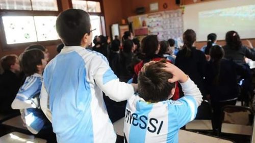 El CGE habilita la transmisión de los partidos de la Selección Argentina en las escuelas El CGE habilita la transmisión de los partidos de la Selección Argentina en las escuelas