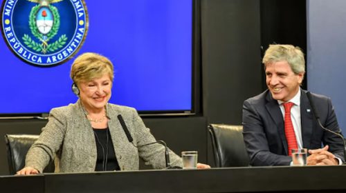 Georgieva apoyó el plan de Gobierno pero alertó por el empleo y las pymes