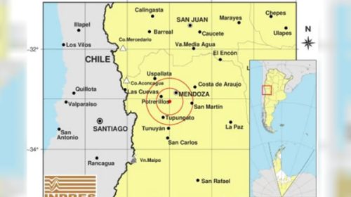 Mendoza: un sismo de 4,3 grados sacudió a la provincia durante la madrugada