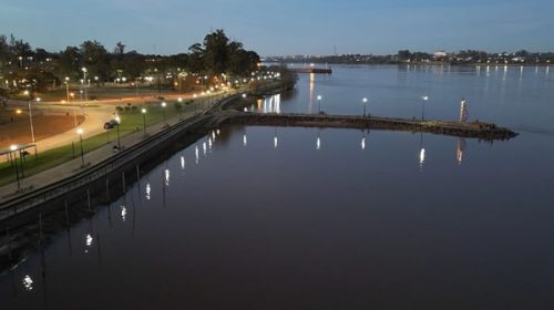 CTM Salto Grande precisó como seguirá el comportamiento del desbordado río Uruguay