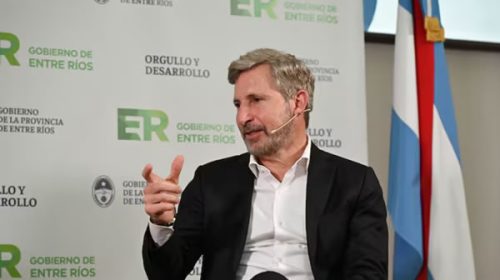 Frigerio, antes de viajar con Milei a Francia: «Tenemos que defender los derechos de Entre Ríos con uñas y dientes»